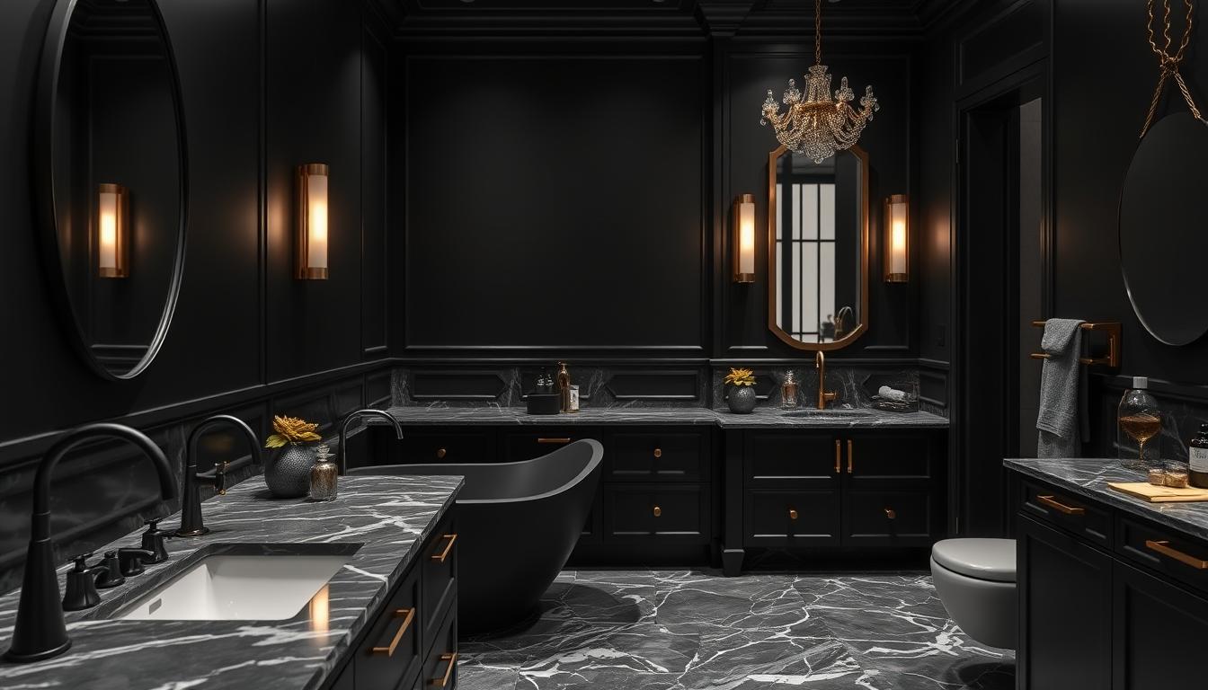 Black Bathroom